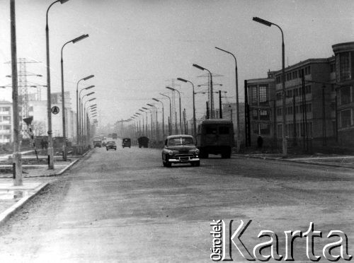 21.11.1962, Warszawa, Polska.
Ulica Woronicza.
Fot. Jarosław Tarań, zbiory Ośrodka KARTA [62-84]
