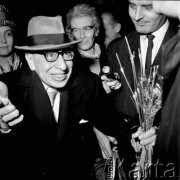 25.05.1965, Warszawa, Polska.
Kompozytor Igor Strawiński.
Fot. Jarosław Tarań, zbiory Ośrodka KARTA [65-27]
 
