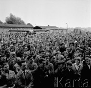 3.09.1965, Warszawa, Polska.
Wiec protestacyjny z okazji 26-tej rocznicy wybuchu II wojny światowej.
Fot. Jarosław Tarań, zbiory Ośrodka KARTA [65-106]
 
