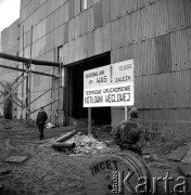 08.10.1966, Świecie.
Budowa Kotłowni Węglowej w Kombinaciw Celulozowo-Papierniczym.
Fot. Jarosław Tarań, zbiory Ośrodka KARTA [66-102]
 
