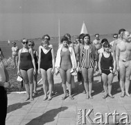 20.08.1970, Białobrzegi, Polska
Uczestnicy pływackiego Marotonu 