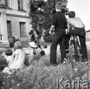 Lipiec 1970, Sanniki, Polska
Pałacyk w Sannikach, 