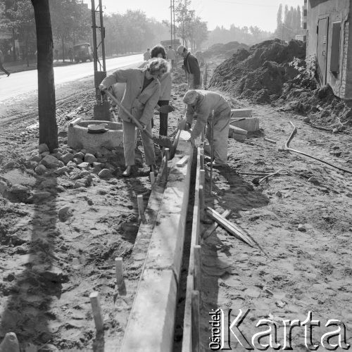 31.08.1972, Warszawa, Polska.
 Wisłostrada w budowie.
 Fot. Jarosław Tarań, zbiory Ośrodka KARTA [72-136]
   
