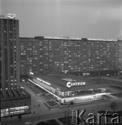 1.04.1973, Katowice, Polska.
Nocne oświetlenie, neony: 