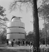 5.10.1973, Polska
 Obserwatorium Astronomiczne.
 Fot. Jarosław Tarań, zbiory Ośrodka KARTA [73-145]
   
