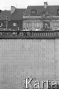 4.07.1973, Warszawa, Polska.
 Fragment miasta, ulica Miodowa.
 Fot. Jarosław Tarań, zbiory Ośrodka KARTA [73-123]
   
