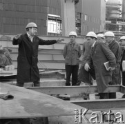 18.05.1976, Katowice, Polska
Huta Katowice, wielki piec w budowie.
Fot. Jarosław Tarań, zbiory Ośrodka KARTA [76-205]

