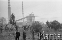 1.10.1976, Kraków, Polska
Transport elementów odbudowanego Pomnika Grunwaldzkiego.
Fot. Jarosław Tarań, zbiory Ośrodka KARTA [76-2]

