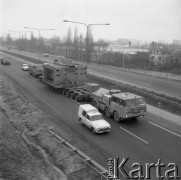 16.02.1977, Polska
Transport elementów walcowni dla Huty 