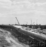 12.05.1980, Warszawa, Polska.
Budowa Trasy Toruńskiej.
Fot. Jarosław Tarań, zbiory Ośrodka KARTA [80-21] 
