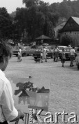Sierpień 1981, Kazimierz Dolny, Polska
Artysta malujący fragment miasteczka.
Fot. Jarosław Tarań, zbiory Ośrodka KARTA [81-7]