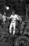 6.10.1981, Polska
Realizacja filmu Jerzego Gruzy (stoi w środku) 