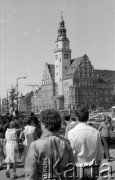 Sierpień 1983, Olsztyn, Polska
Centrum miasta, zabytkowy Ratusz.
Fot. Jarosław Tarań, zbiory Ośrodka KARTA [83-28]