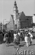 Sierpień 1983, Olsztyn, Polska
Centrum miasta, zabytkowy Ratusz.
Fot. Jarosław Tarań, zbiory Ośrodka KARTA [83-28]