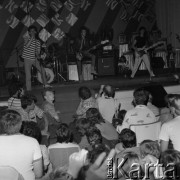 Maj 1983, Warszawa, Polska.
Sala Kongresowa, wybory Miss Mazowsza, koncert zespołu 