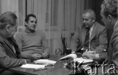 23.11.1985, Warszawa, Polska.
Wywiad z Ryszardem Szurkowskim w redakcji 