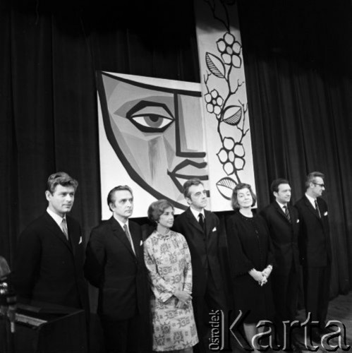 27.05.1968, Warszawa, Polska.
Uroczystość wręczenia Nagród Artystycznych 
