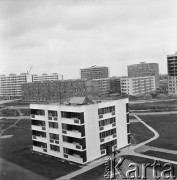 1968, Warszawa, Polska.
Nowowybudowany blok na Mokotowie.
Fot. Jarosław Tarań, zbiory Ośrodka KARTA