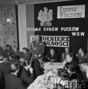 Wrzesień 1968, Warszawa, Polska.
Uroczystości związane z ustanowieniem przez Ministra Obrony Narodowej odznaki 