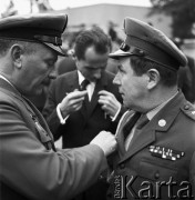 Wrzesień 1968, Warszawa, Polska.
Uroczystości związane z ustanowieniem przez Ministra Obrony Narodowej odznaki 