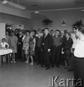 20.06.1968, Warszawa, Polska.
Przyjęcie w czasie otwarcia drukarni 