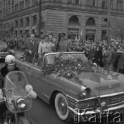 Październik 1963, Warszawa, Polska.
Wizyta radzieckich kosmonautów.
Fot. Jarosław Tarań, zbiory Ośrodka KARTA [63-145]

