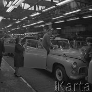 30.09.1964, Warszawa, Polska.
Montaż samochodów 