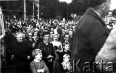 31.08.1980, Gdynia, Polska.
Zakład Autobusowo-Trolejbusowy po podpisaniu porozumień sierpniowych.
Fot. NN/KARTA, udostępnił Zenon Kwoka.

