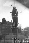 1939, Lwów, Ukraina, ZSRR.
Sowiecki pomnik 