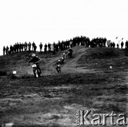 05-06.1969, Chęciny, Polska.
Zawody motocrossowe.
Fot. Jerzy Mąkowski, zbiory Fundacji Ośrodka KARTA