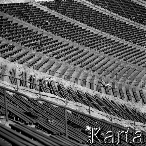 1969, Warszawa, Polska.
Stadion Dziesięciolecia.
Fot. Jerzy Mąkowski, zbiory Fundacji Ośrodka KARTA