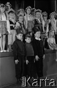 01.1966, Kielce, Polska.
Zabawa noworoczna dla dzieci pracowników Zakładów Precyzyjnych 