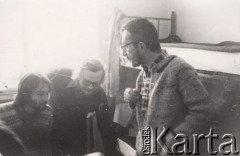 Kwiecień 1982, Białołęka k/Warszawy, Polska.
Działacze opozycji i 