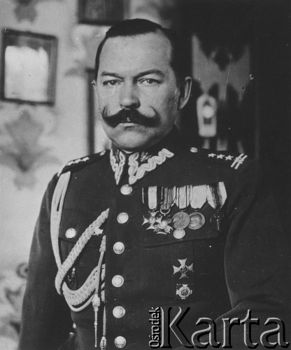 Przed 1939, Polska.
Pułkownik Stefan Kossecki, dowódca 18 Dywizji Piechoty.
Fot. NN, zbiory Ośrodka KARTA

