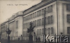 Przed 1939, Pińsk, woj. poleskie, Polska.
Budynek Sądu Okręgowego.
Fot. NN, zbiory Ośrodka KARTA

