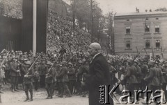 1935, Kraków, Polska.
Wawel, pogrzeb Marszałka Józefa Piłsudskiego.
Fot. NN, zbiory Ośrodka KARTA, udostępniła Karolina Popczyńska

