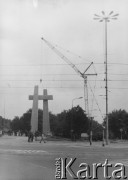 Czerwiec 1981, Poznań, Polska.
Budowa pomnika Ofiar Czerwca 1956.
Fot. NN, zbiory Ośrodka KARTA

