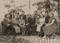 1950, Wilno, Litewska SRR, ZSRR.
Pracownicy przedsiębiorstwa 