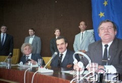 10.05.1989, Strasburg, Francja.
Przewodniczący NSZZ 