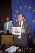 10.05.1989, Strasburg, Francja.
Przewodniczący NSZZ 