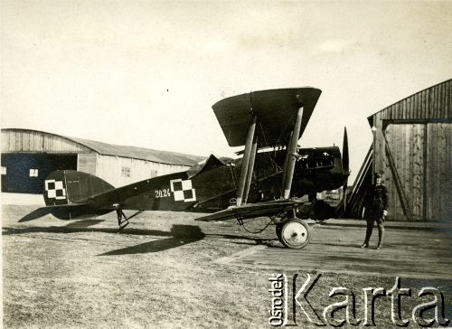 1920, Lwów, Polska.
Samolot myśliwski 