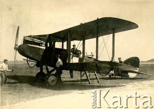 1920, Lwów, Polska.
Samolot 