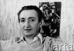 1976-1977, Warszawa, Polska.
Marek Edelman - portret. Fotografia została zamieszczona w nr 1 pisma niezależnego 