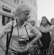 1971, Egipt.
Barbara N. Łopieńska.
Fot. Bogdan Łopieński, zbiory Ośrodka KARTA