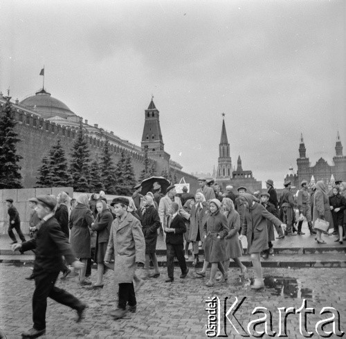 1965, Moskwa, ZSRR.
Plac Czerwony.
Fot. Bogdan Łopieński, zbiory Ośrodka KARTA