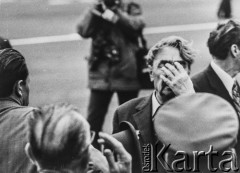 1973, Warszawa, Polska.
Leonid Breżniew - przywódca Komunistycznej Partii Związku Radzieckiego.
Fot. Bogdan Łopieński, zbiory Ośrodka KARTA