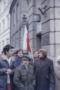 10.11.1980, Warszawa, Polska.
Manifestacja podczas rejestracji NSZZ 