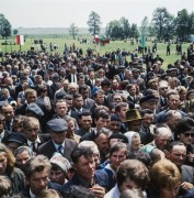 Lata 70.-80., Polska.
Tłum.
Fot. Bogdan Łopieński, zbiory Ośrodka KARTA