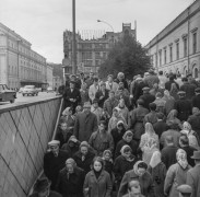 1965, Moskwa, ZSRR.
Zejście do przejścia podziemnego.
Fot. Bogdan Łopieński, zbiory Ośrodka KARTA