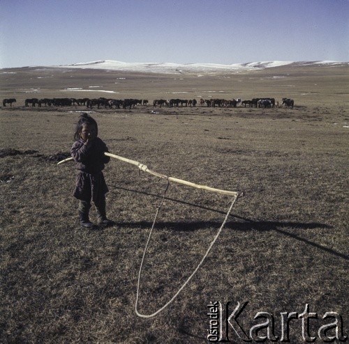 1969, Mongolia.
Dziecko.
Fot. Bogdan Łopieński, zbiory Ośrodka KARTA